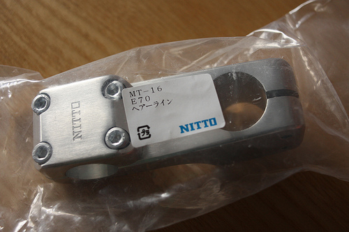 NITTO MT-16 ステムに交換 | osamuito.com